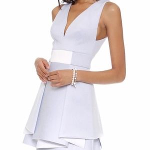 Robert Rodriguez Bonded Neo Flounce Dress Size 0.